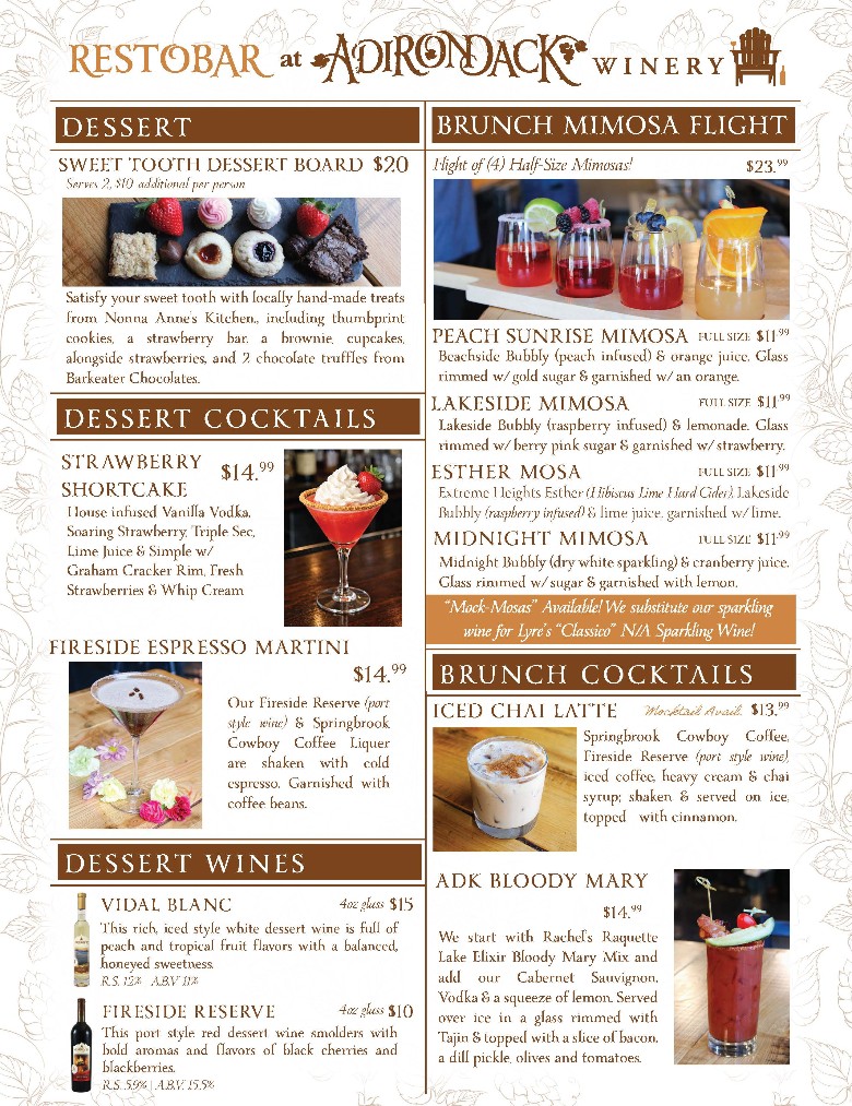 Spring Brunch Cocktails