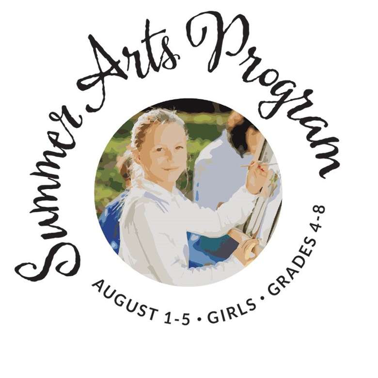 promo image for a summer arts program