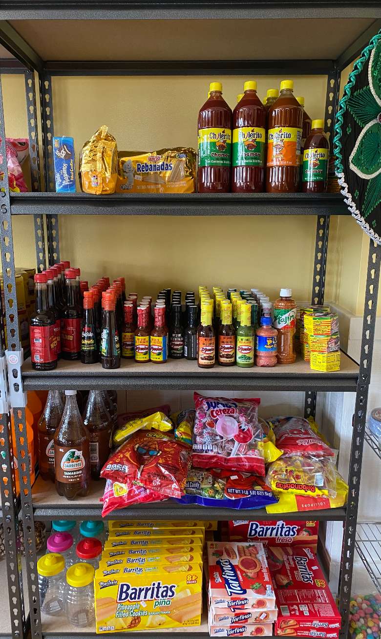 Variety of Mexican grocery