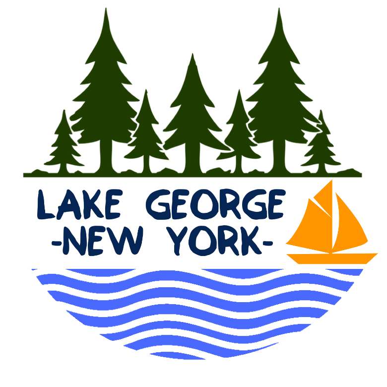 Custom designed logo for the branding of the Lake George Swag Shop