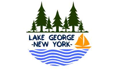 Custom designed logo for the branding of the Lake George Swag Shop