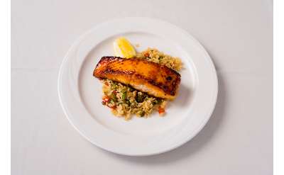 Cooley Kill Restaurant's Honey Chili Salmon