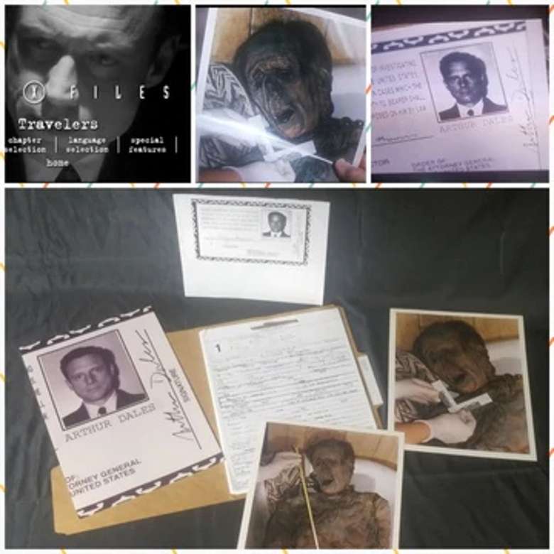 case files and images from the x-files