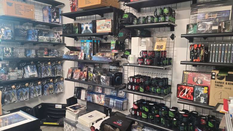 the x-files collectibles and more gifts in a store