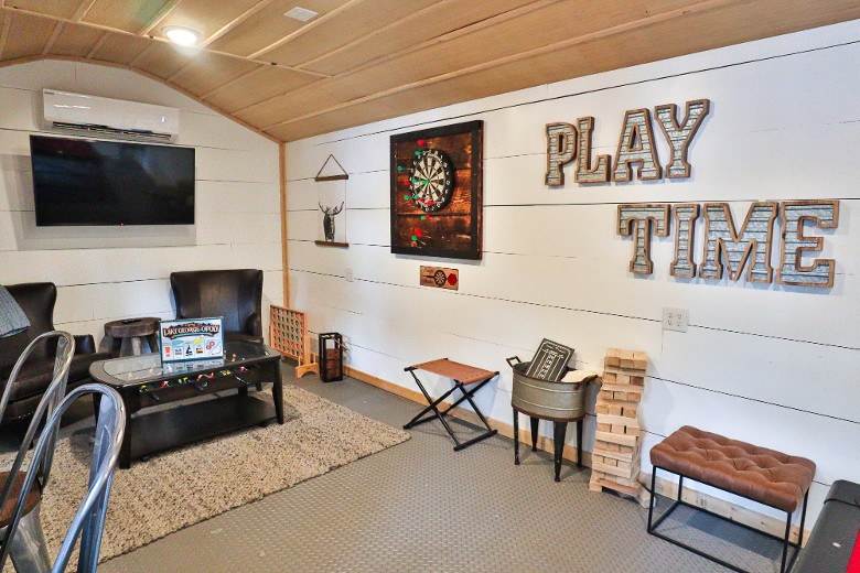 Shoreline chateau game room
