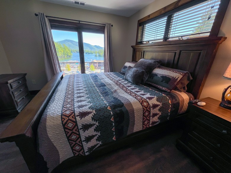 Second level king bedroom