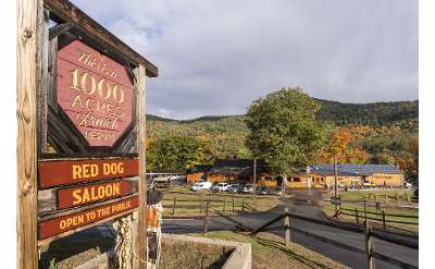 1000 Acres Ranch Resort Entrance