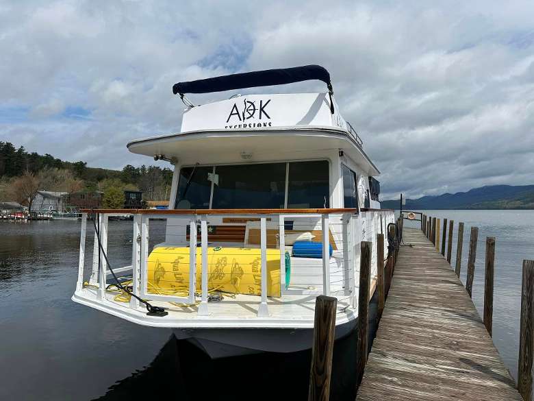 ADK Excursions boat docked