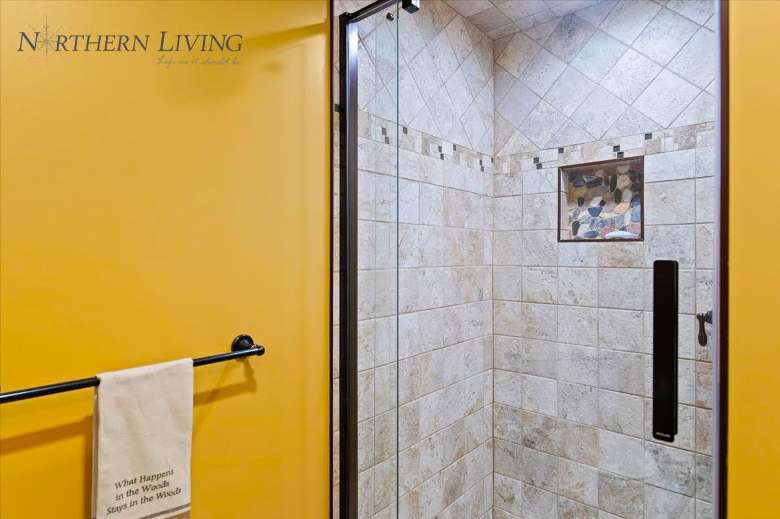a shower