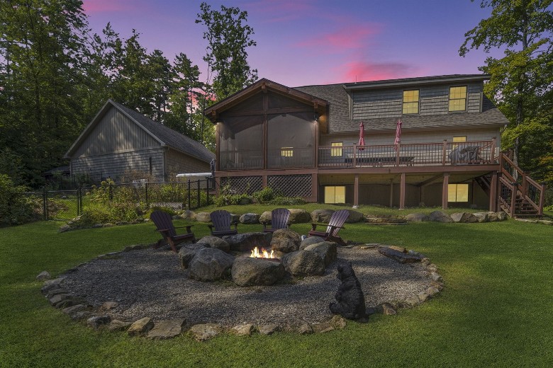 home with large front porch