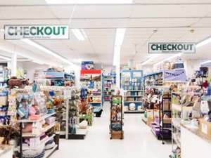 interior of pet store