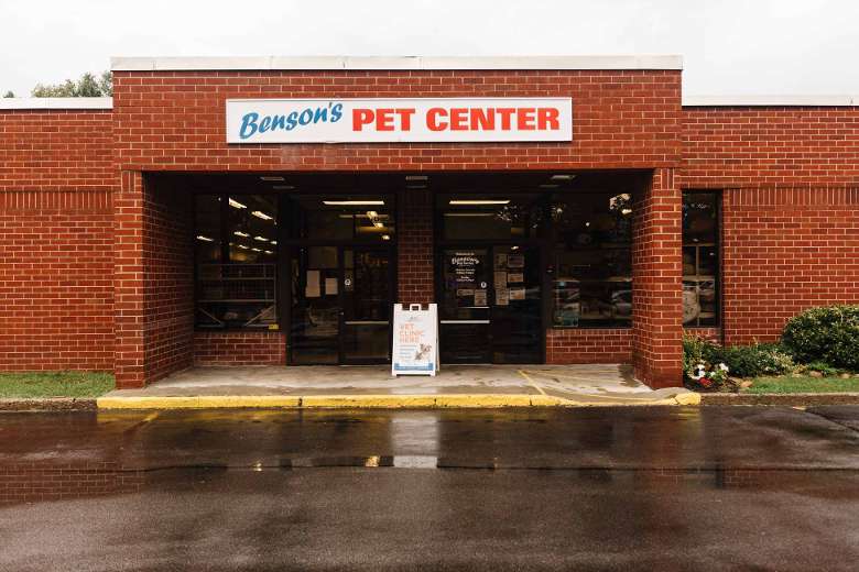 exterior of Benson's Pet Center in Albany NY
