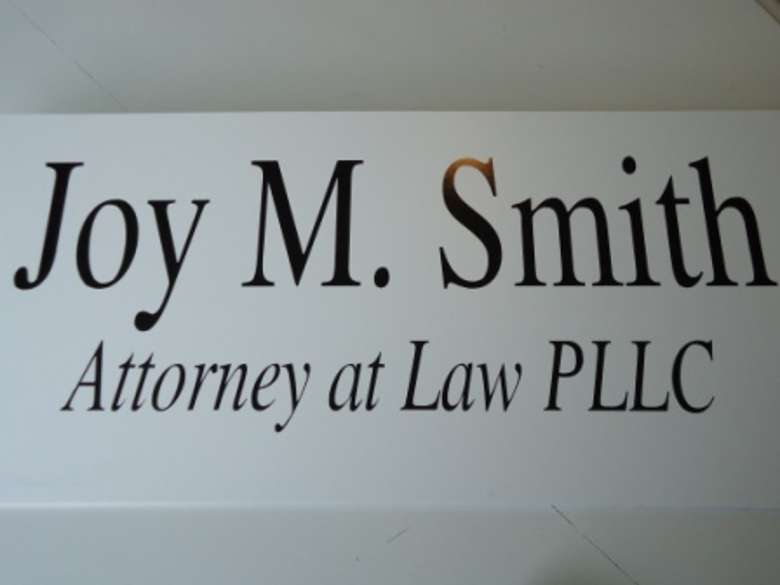 Joy M Smith, Attorney at Law PLLC printed on a piece of paper