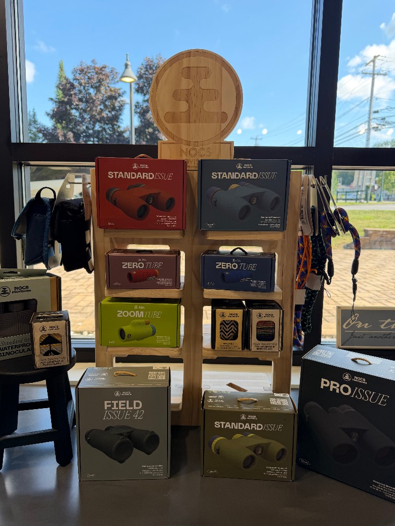 They even carry binoculars for birdwatching while on the boat or recreating outdoors. binoculars