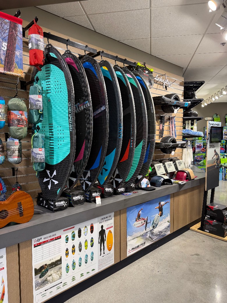 You're totally covered for your next outdoor adventure on the water. wakeboards