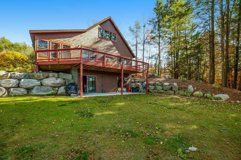 house with large raised porch