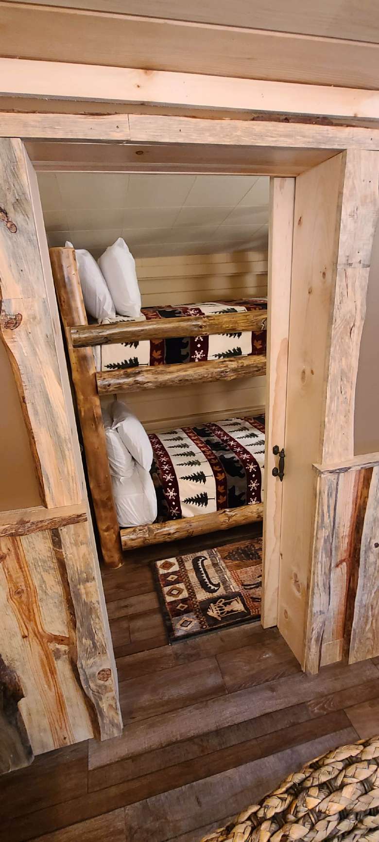 small bunkbed room