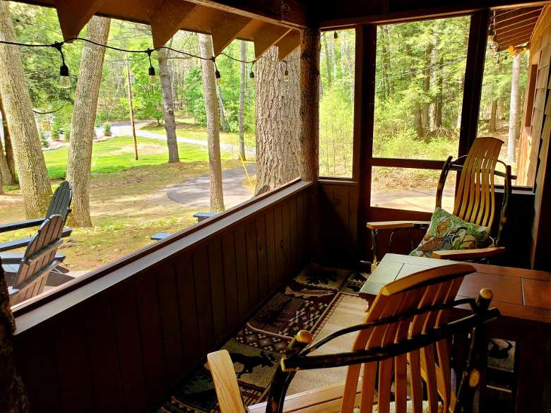 screened in porch