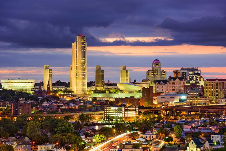 Albany skyline