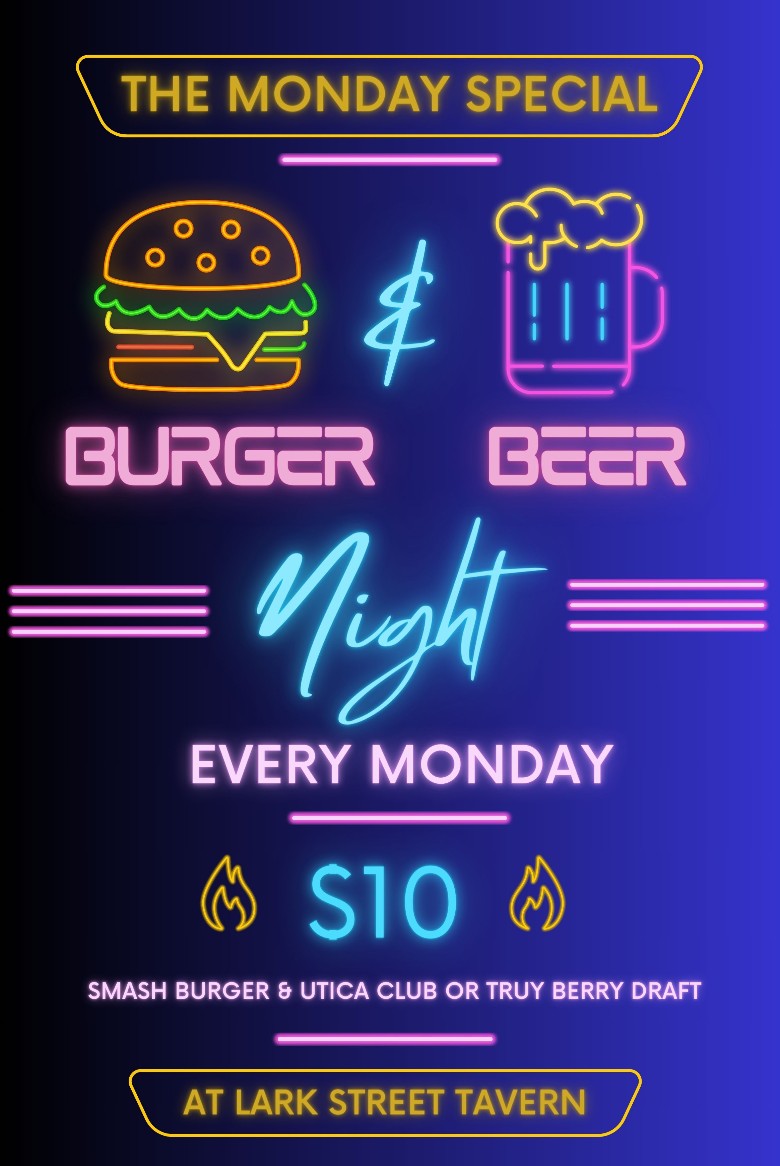 Burger & Beer Mondays