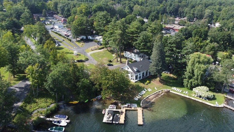 Thunderbird Marina bird view