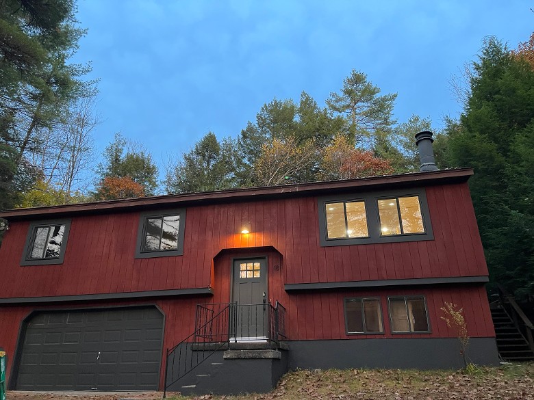 House in fall