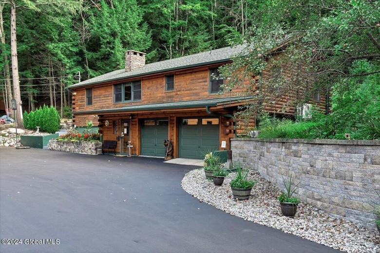 large Adirondack house