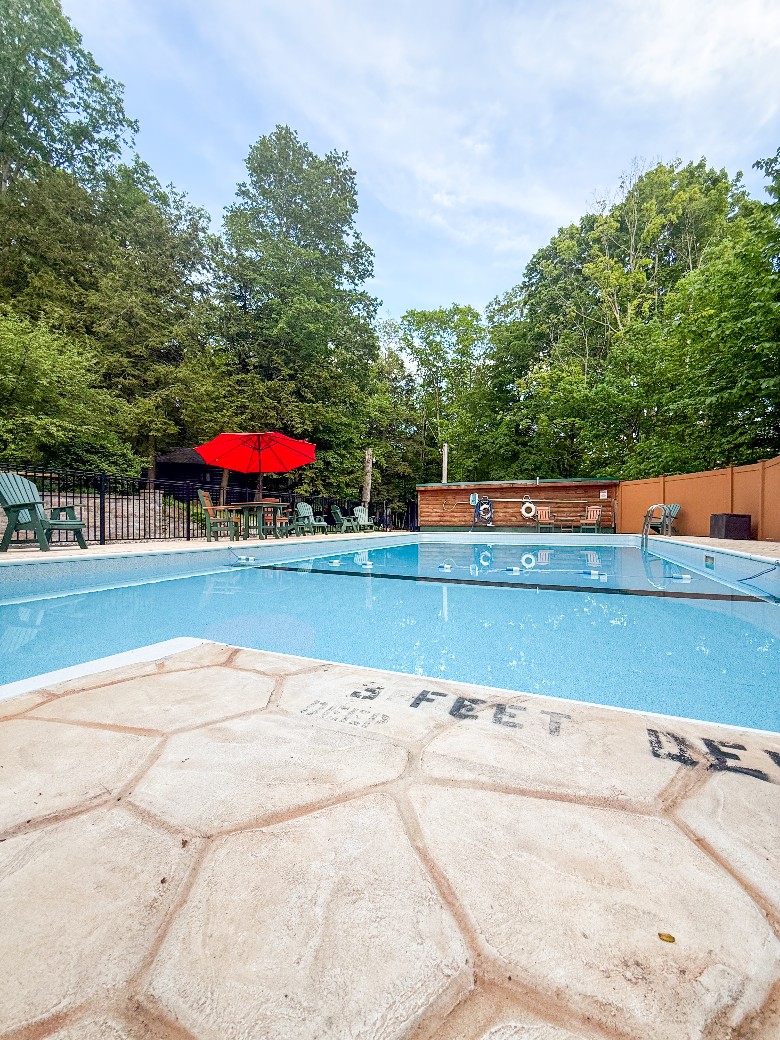 Shared Heated Pool for Guests Enjoyment