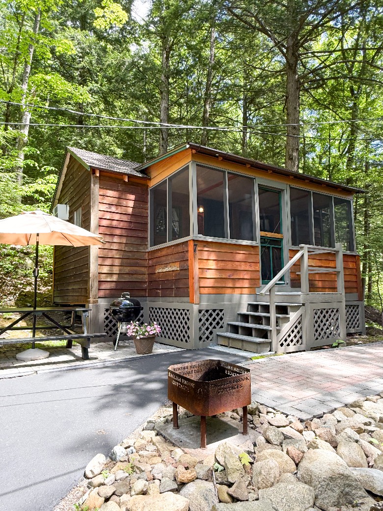Exterior of the home