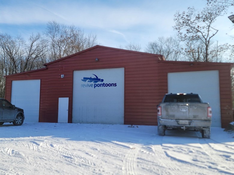 exterior of revive pontoons facility