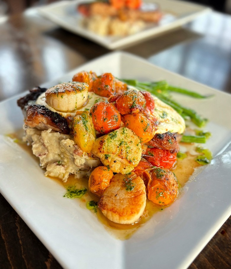 scallops dish