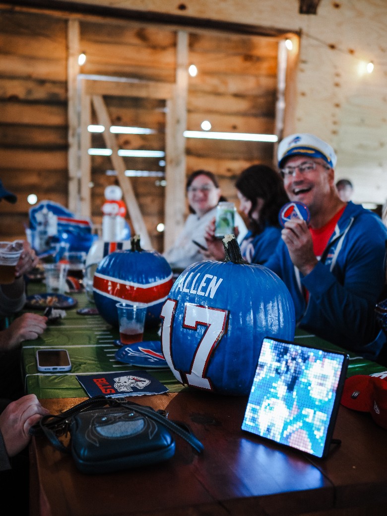Let's Go Buffalo!  Bills Mafia in the Brew Barn