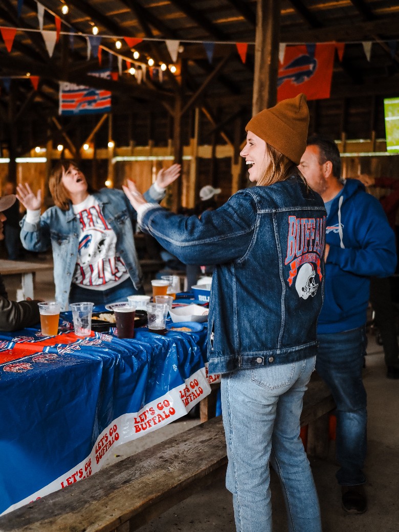Let's Go Buffalo!  Bills Mafia in the Brew Barn