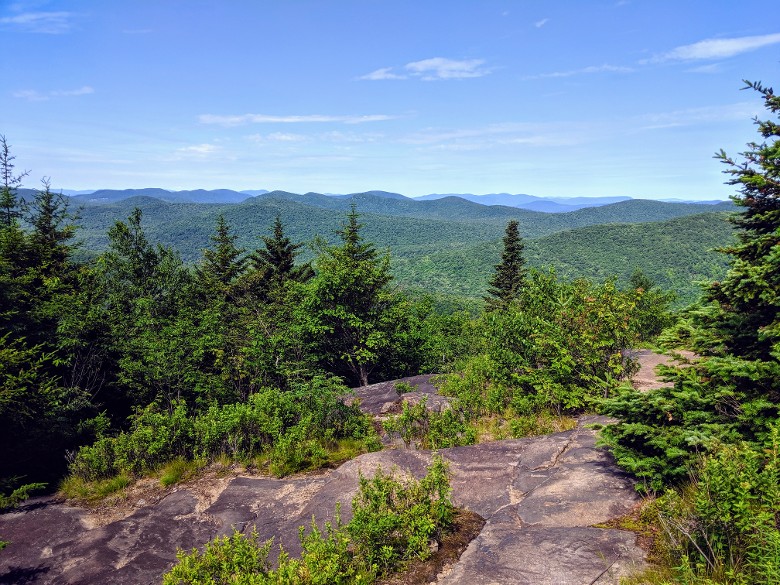 view from summit
