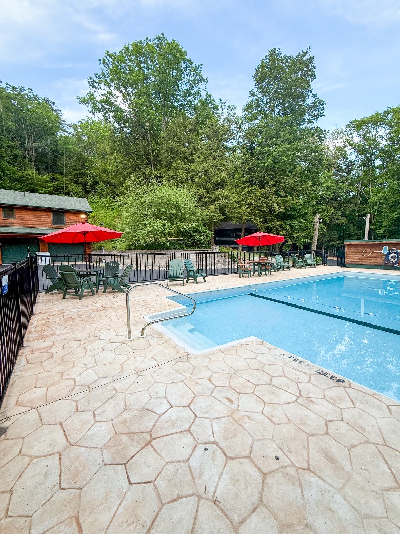Shared Heated Pool for Northern Acres Guests