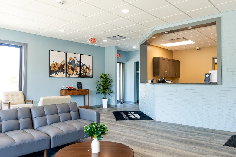 orthodontics office lobby
