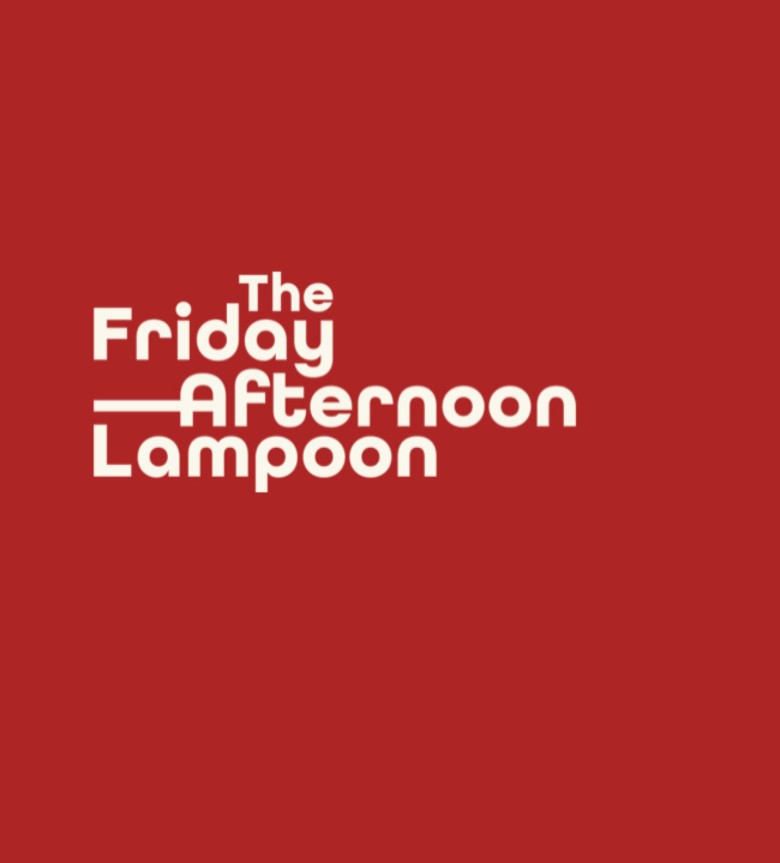 The Friday Afternoon Lampoon red logo