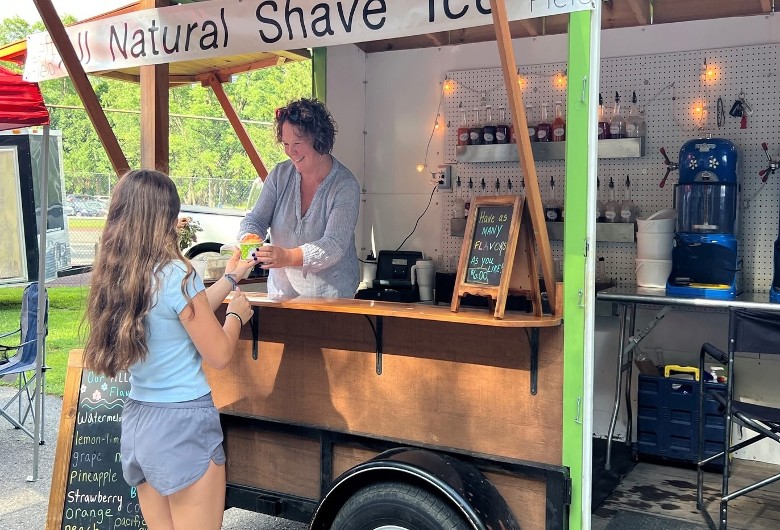 shaved ice stand
