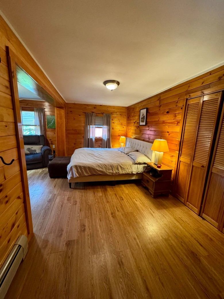 bed in house
