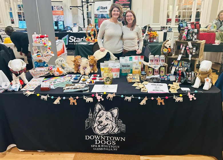 Downtown Dogs vendor table