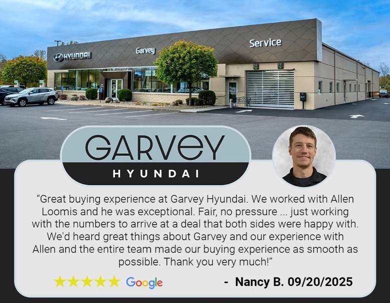 Garvey Hyundai testimonial