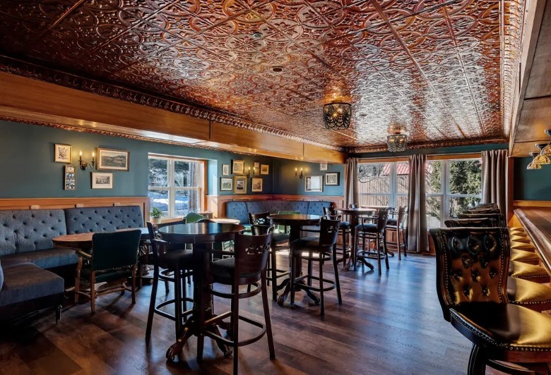a cocktail lounge