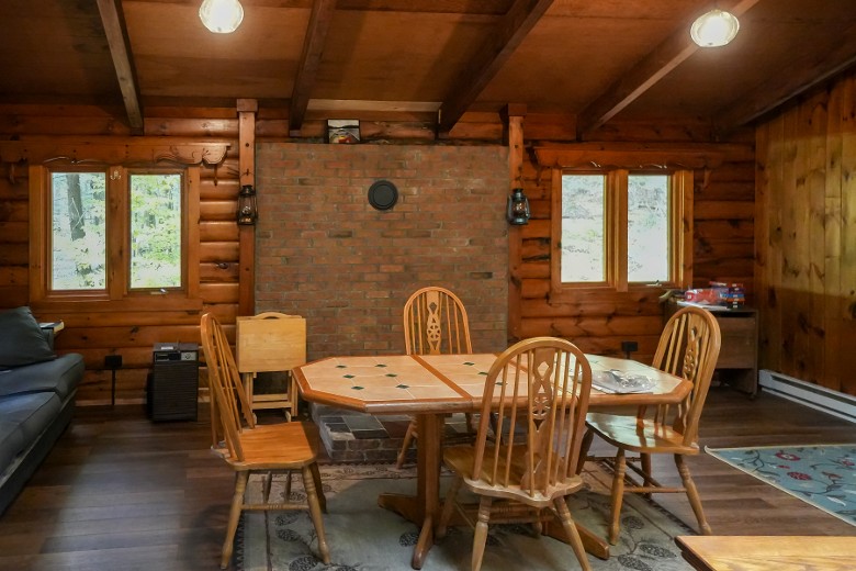 dining room area with table and chairs