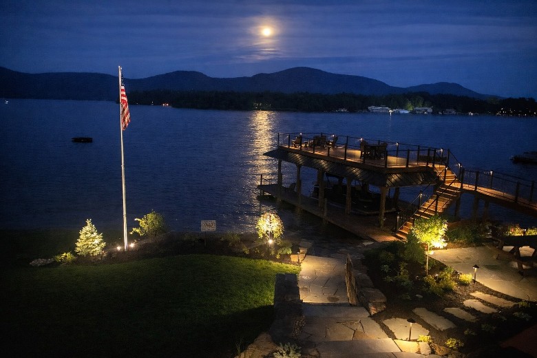 Night time view