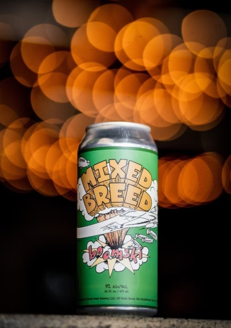 mixed breed brewing beer can