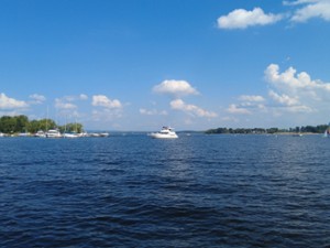 boat on water