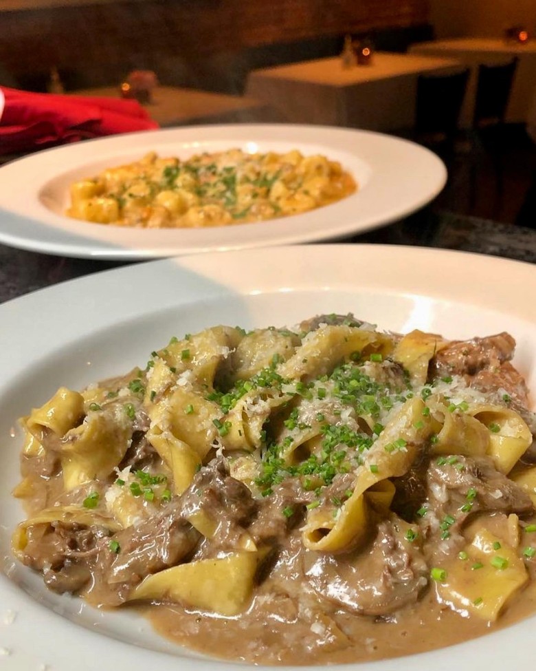 pasta dishes.