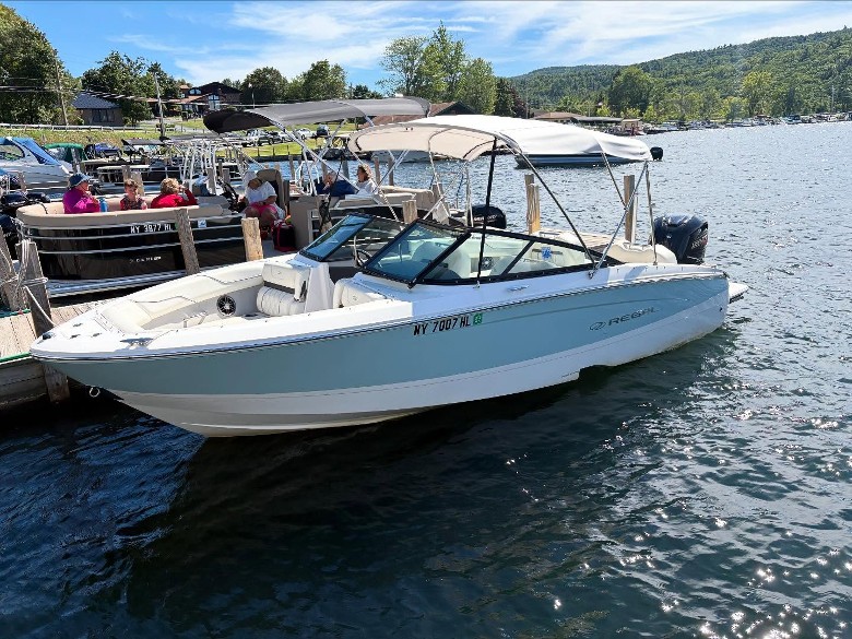 a boat at a dock