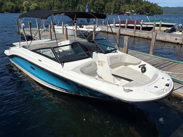 a boat at a dock