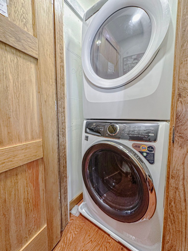 washer and dryer